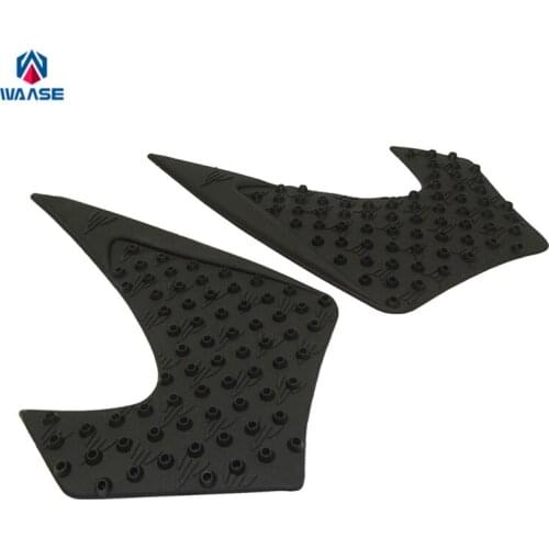 WaaseFor Yamaha mt07 MT-07 2013 2014 2015 2016 Tank Pad Protector Sticker Decal Gas Knee Grip Tank Traction Pad Side