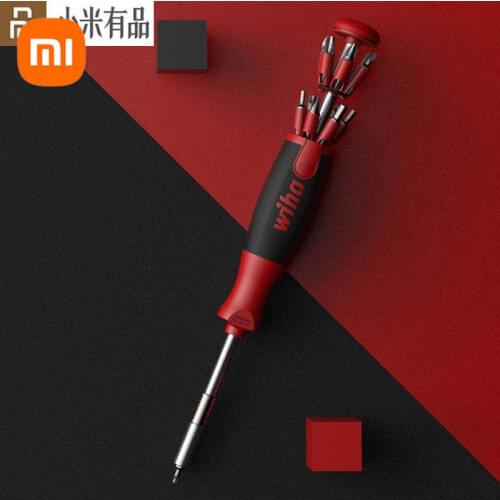 Youpin Wiha 26-in-1 Screw Driver Kit Hidden Magazine Design Precision Chrome Vanadium Steel Dual-end Bits Home Kit Repair Tools