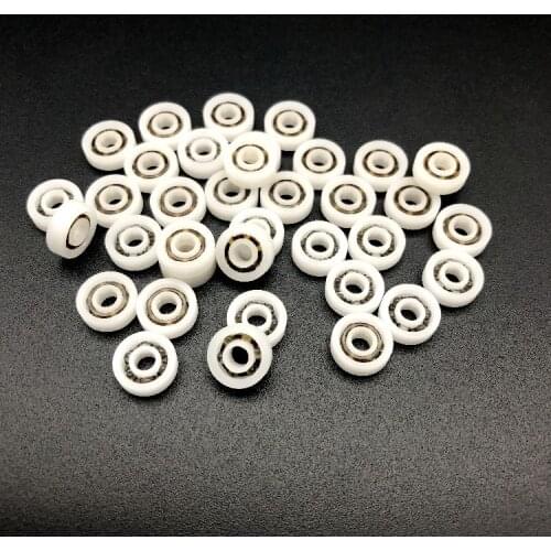 1pcs/lot Plastic Bearings POM Ball Bearing 623 624 625 626 627 628 629 678