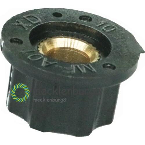 10PCS 16mm Rotary Control Turning Knob for Hole 6mm Dia. Shaft Potentiometer 360 Degree 100% New Origin