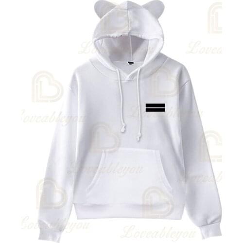 2020 Cute 3D Print Demon Slayer Hoodies Men Cat Ears Hoodie Sweatshirts Hooded Spring Autumn Hoody Male Tracksuit