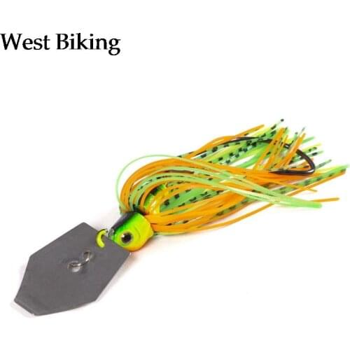 6 Pcs/Set 10cm 11g Artificial Buzzbait Fishing Lures Chatterbait Blade Crankbait Spinner Bait Fishing Accessories Tackle