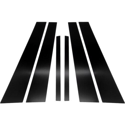 8pcs Car Window B C Column Decoration Film Car Exterior Carbon Sticker Trim for Chevrolet Cavalier 2016-2019/New Cavalier 2020