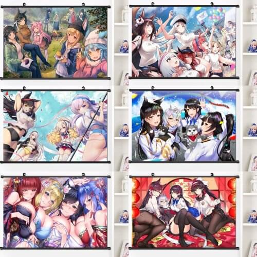 Diamond Painting Anime Game Diamond Mosaic Azur Lane Atago Girls Persona Cross Stitch Kits Embroidery Full Drill Home Decoration