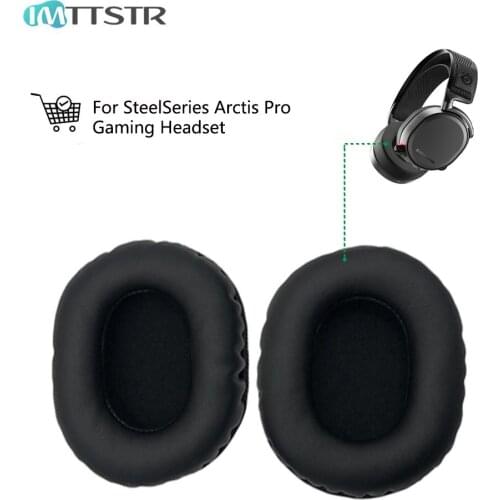 Earpads for SteelSeries Arctis Pro Gaming Headset Parts Ear Pads Earmuff Cover Replacement Headphones Cushions