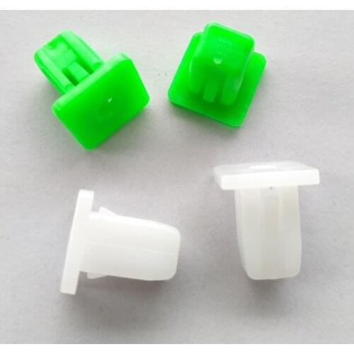 50PCS Car Plastic Fastener Clips Auto Decorative Fast Wire Seat Retainer Clip For BMW Honda Toyota For All Car Rivet