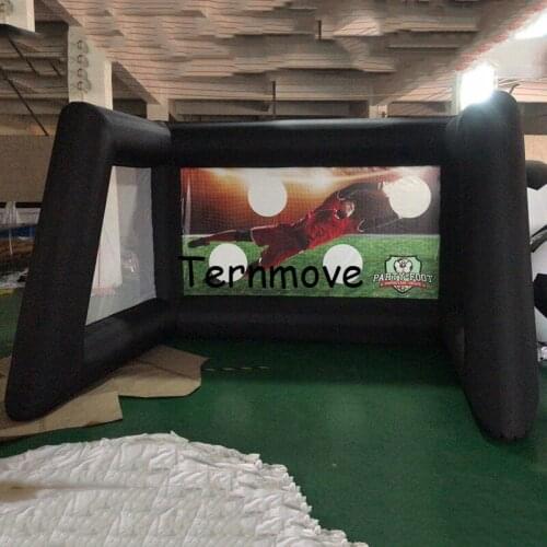 Free shipping Airtight sealed Inflatable Football Goal Soccer Ball Goal(Free blower Inflatables Soccer Target