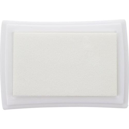 7.2 x 5.2 x 2.1 cm Teachers Ink Stamp and Pad Kids Toy - White