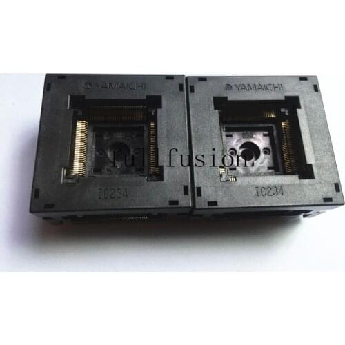 IC234-1204-058 QFP120P 0.5mm Pitch Yamaichi IC Test Socket TQFP120 IC body size 16x16mm Burn in Socket