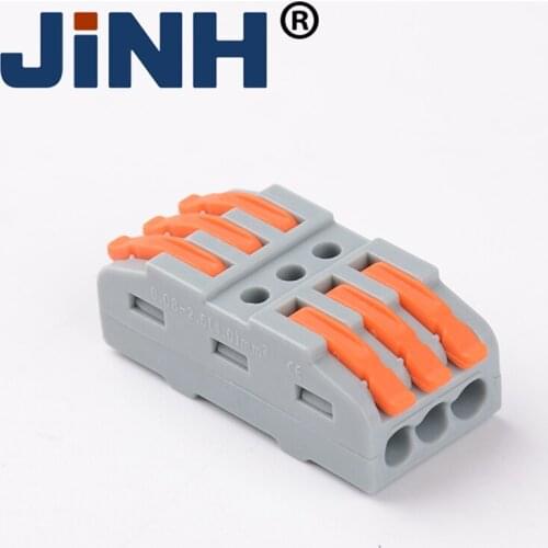 JINH CMK-423 Universal Compact Wire Quick Push in Conductor Terminal Block