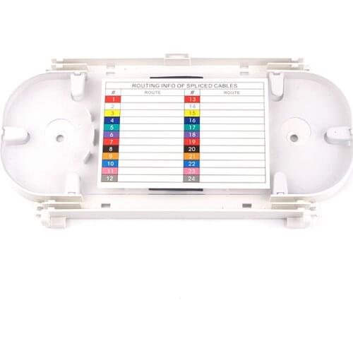 50pcs/lot 24cores fiber optic splice tray FTTH Protection box Fiber optics Cassette Splice tray for ODF,distribution box