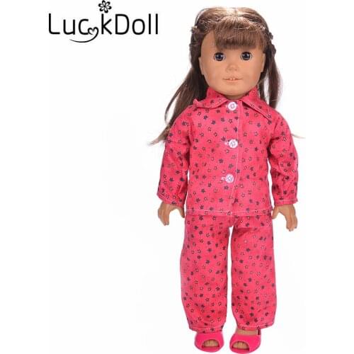 3 Handmade new pajamas fit 18 inch / 43 cm -, Children best Birthday Gift N575-N577