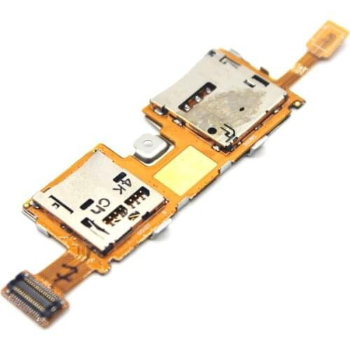 Original for Samsung Galaxy Note Pro 12.2 P905 4G Version Micro SD SIM Card Reader Tray Holder Slot Flex Cable Replacement Parts