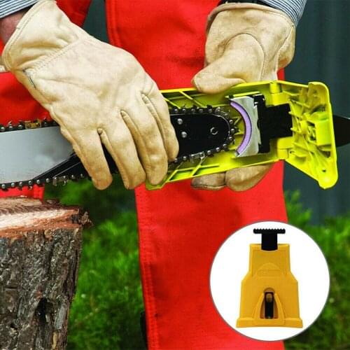 Professional Chainsaw Sharpener Fast Grinding Electric Power Saw Chain Sharpening Tools for Woodworking