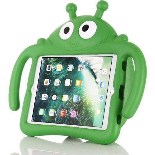 Shockproof EVA Case For iPad Mini1 2 3 4 5 Children Beetle Stand Tablet Cover For iPad 5 6 9.7 Pro9.7 Kids Friendly Coque
