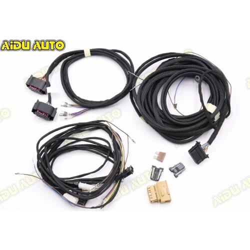 Blind Spot Side Assist Wire cable Harness USE For VW AUDI A4 B8 Q5 A5 B8 Facelift