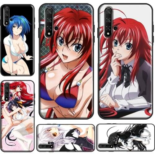 High School DxD Case For Huawei Y7 Y6 2019 Nova 5T Coque For Honor 20 Pro 9X 8X 10i 9 10 Lite 8A Shell