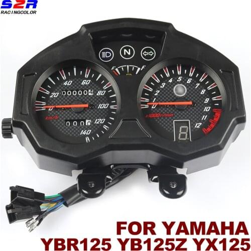 S2R Motorcycle Speed Meter Assy for YAMAHA YBR125 YX125 YBR125Z YBR 125Z YX 125 Z 2017 2018 Speedometer Meter Cover Parts