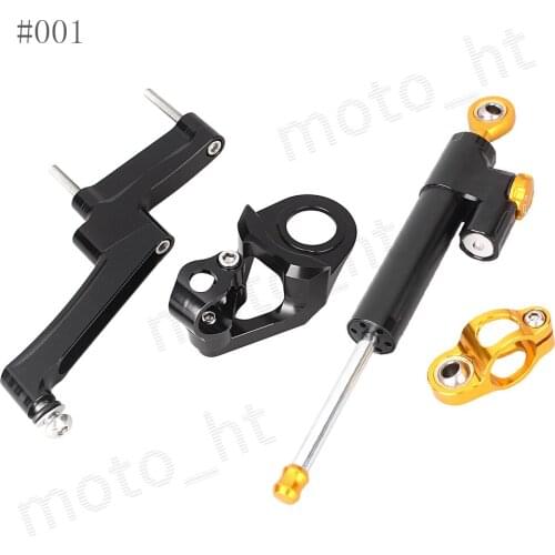 Motorcycle Steering Damper Stabilizer w/ Bracket Mounting For SUZUKI Hayabusa GSX1300R 1998-2010 2011 2012 2013 2014 2015 2016