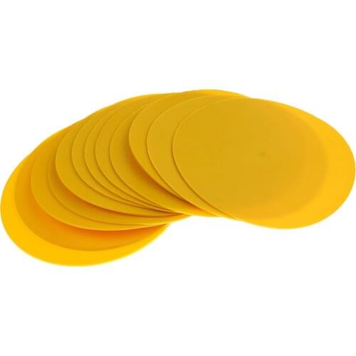 12Pcs 9" PVC Spot Markers for Indoor Outdoor Football Basketball Training