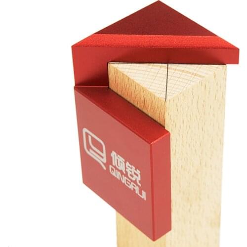 Angle line drawing woodworking tools right angle line drawing carpenter round center line scribe British system 45 degree