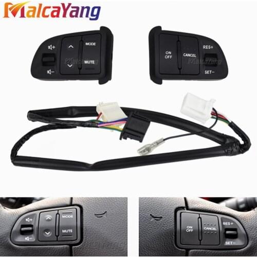 High Quality For Kia sportage Multi function Steering Wheel Audio Cruise Control Buttons with back light