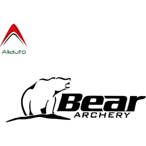 Aliauto Funny Car Sticker Bear Archery Fashion Styling Decor Vinyl Accessories PVC Decal for Subaru Forester Octavia,16cm*5cm