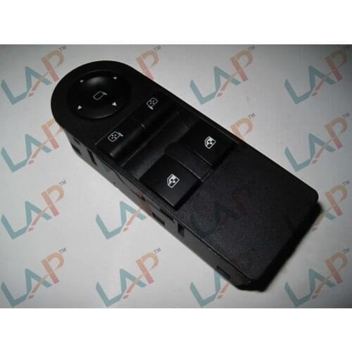 13228879 13215152 6240381 6240449 POWER WINDOW MAIN SWITCH FOR 2 DOORS LE04-06707-1A for OPEL, SAAB