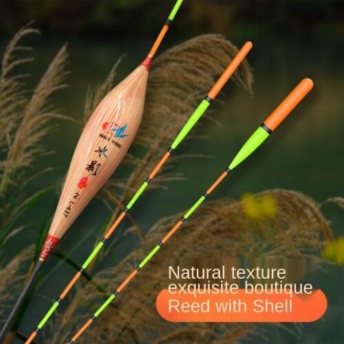 Highly sensitive reed floats, fish floats, integrated polyculture crucian carp reservoir buoys, eye-catching fishing gear