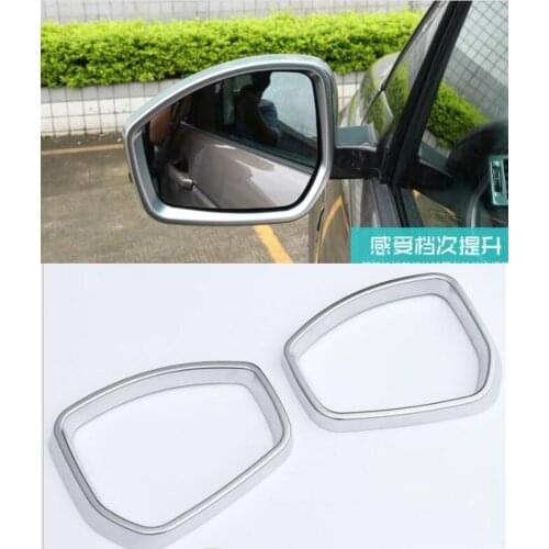 2016 2017 2018 For Jaguar F-pace f pace x761 E-PACE Car-styling ABS Matte Side RearView Mirror Cover Trim 2pcs
