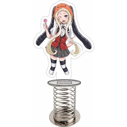 Anime Kakegurui Compulsive Gambler Jabami Yumeko Acrylic Stand Figure Desktop Car Decoration Collection Model Toy Doll Gifts