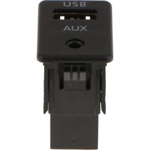 Black Replacement USB Auxiliary Input Switch Socket for RCD510+ RCD310+ RCD300