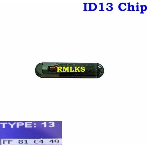 Transponder ID13 Glass Chip, Car Key Transponder ID13 Chip TP03 For JAGUAR HON GC Acu Auto Blank Chip