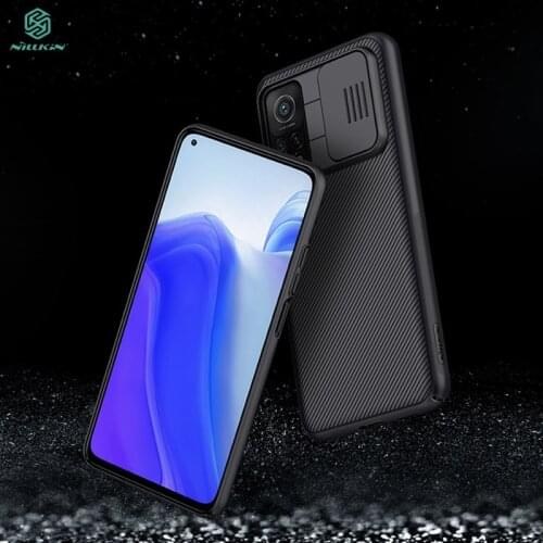 For Xiaomi mi 10t Case NILLKIN Slide Camera Protection Case For Xiaomi mi 10t mi 10t pro 5G Anti-skid Camshield Cover Cases