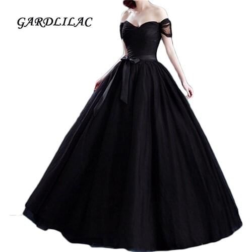 Женские платья с открытыми плечами Gardlilac China At AliExpress