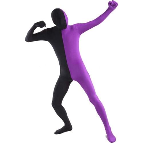 Zentai Suit Women Men Sheath Hood Zentai Bodysuit Jumpsuits One Piece Plugsuit Sexy Costume Catsuit Cosplay Tight Male Female