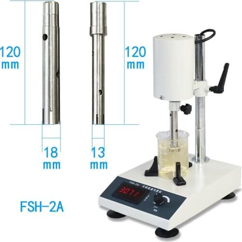 110V/220V Lab High Speed Homogenizer Digital Display Emulsifying Homogenizer Tissue Masher FSH-2A