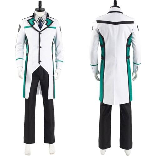The Irregular at Magic High School Tatsuya Shiba Cosplay Costume UniformOutfits Full Set Halloween Carnival Suit Custom