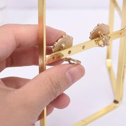 Double Panel Jewelry Display Rack Hanging Earrings Stand Jewelry Organizer X7JB