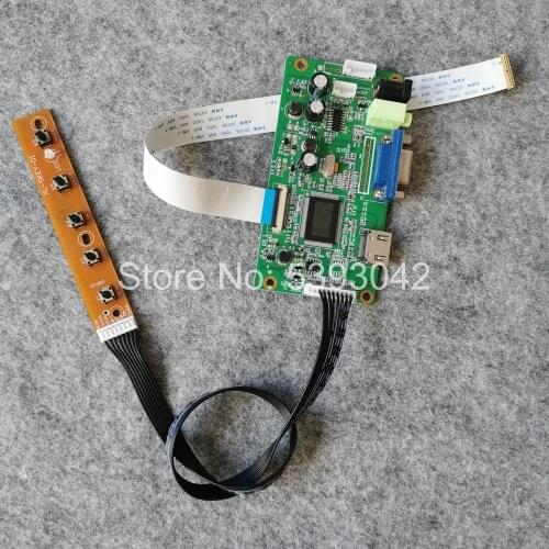 For N156BGA-EA2/EA3/EB2 +VGA display controller drive board 15.6" notebook PC panel WLED EDP 30Pins 1366*768 DIY kit