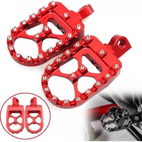 Stainless Steel Footpeg Footrest Foot Peg Rests Pedal For Harley Dyna Softail Road King Sportster 883 1200 CVO Custom Motorcycle