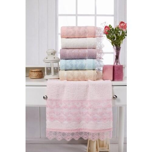 Organic Cotton %100 Home Supplies Soft Face/Hand Towel Thick Absorbent Cloth Dishcloths Hanging Cloth Home Accessories 50*90cm