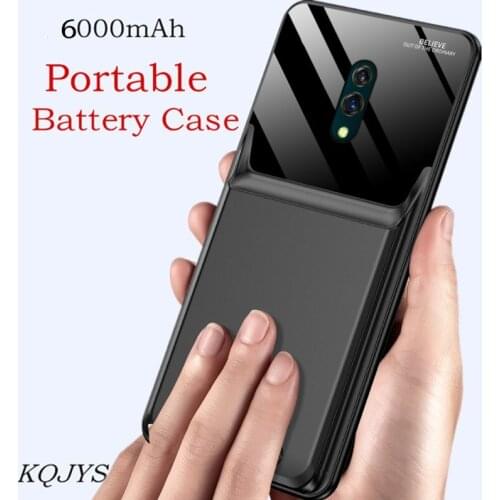 KQJYS 6000mAh Portable Backup Battery Charger Cases For OPPO K3 Power Bank Battery Charging Cover Case For OPPO K3 Battery Case
