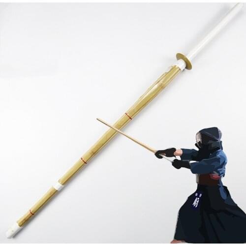 Samurai Cos Props Bamboo Sword Kendo Practice Only Japanese Kendo Bamboo Sword Living Together Photography Props Bamboo Knife