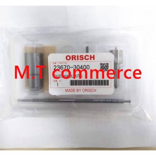 Repair kits of injector 23670-30400 including G3S6 and 295040-6280/507# orifice plate made in China