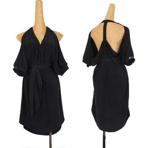 New Latin Dance Dress For Women Sexy Practice Clothes Professional Rumba Tango Samba Cha Cha Salsa Dance Stage Costumes DQL5374