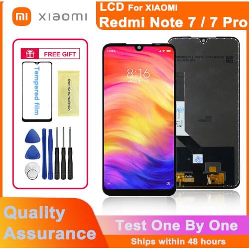 6.30" original 2340*1080 resolution LCD display for Xiaomi Redmi Note 7/Redmi 7 Pro LCD touch screen digitizer assembly