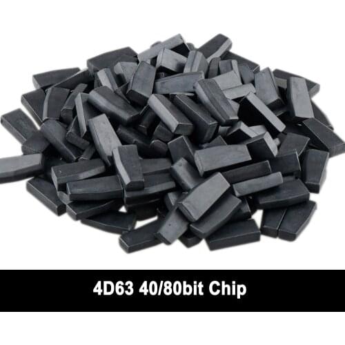 10/50/100pcs 4D63 40Bit /80bit ID63 ID83 TP33 Blank Ceramic Transponder Chip for Ford Mazda Lincoln Car Key
