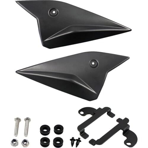 Black Fiber Tank Side Cover Panels Fairing For Ya maha FZ-09 2014-2020 MT-09 2014-2020 Tank Side Cover Panel Motorcycle