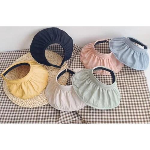 Childrens Shell Hats Girls' Hats Boys Summer Sun Hats Foldable Sun Hats KF781